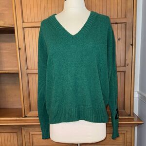 Womens Zadig & Voltaire Rosy V-Neck Cashmere & Wool Sweater, size Small